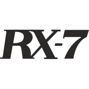 Sticker Mazda RX7