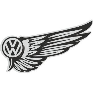 Autocollant Volkswagen Wings