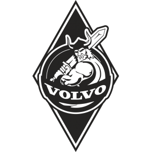 Sticker Volvo Viking Gauche