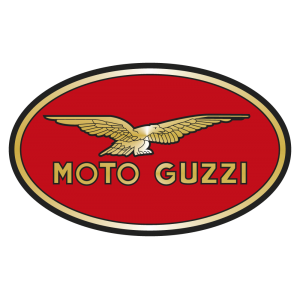 Autocollant Moto Guzzi Rouget Or