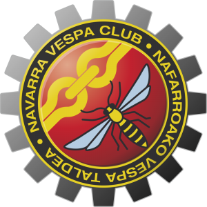 Autocollant Vespa Club Navarra