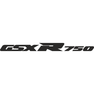 Sticker Suzuki GSX-R 750