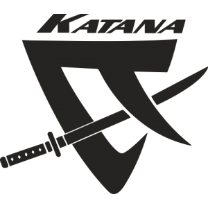 Sticker Suzuki KATANA Gauche