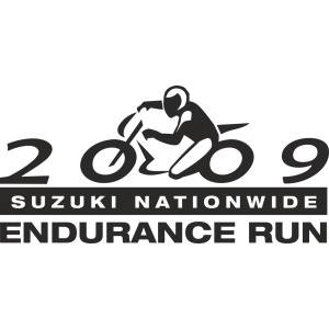 Sticker Suzuki Endurance Run 2009