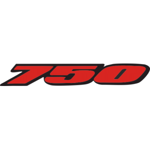 Autocollant Suzuki 750 logo