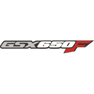 Autocollant SUZUKI GSX 650 F