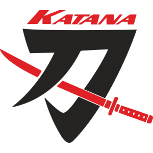 Autocollant Suzuki Katana Logo 2