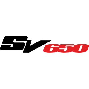 Autocollant Suzuki SV 650 Logo 2