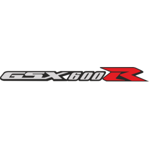 Autocollant Suzuki GSX 600 R