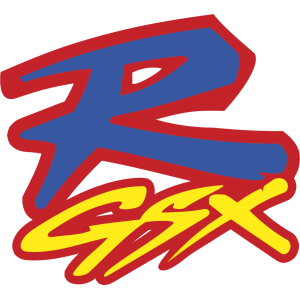 Autocollant Suzuki R GSX Logo 2