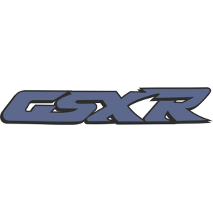 Autocollant Suzuki GSXR Logo Vintage