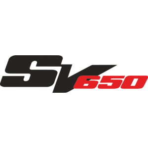 Autocollant Suzuki SV 650 Logo 3