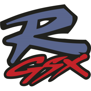 Autocollant Suzuki GSX R Logo Vintage