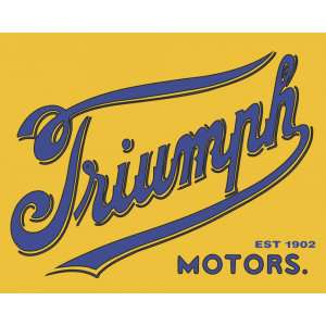 Autocollant Triumph Motors Vintage