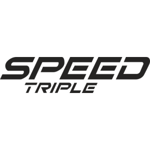 Sticker Triumph Speed Triple Logo