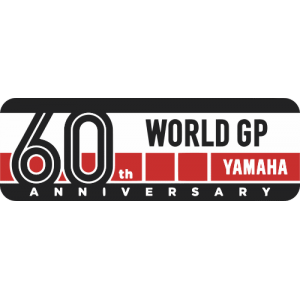 Autocollant Yamaha 60th Anniversary World GP