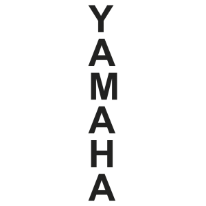 Sticker Yamaha Vertical