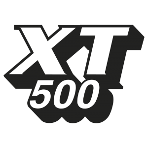 Sticker XT 500