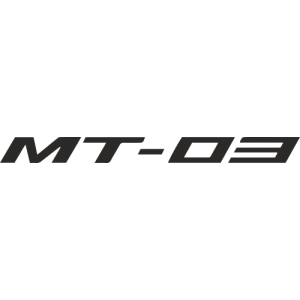 Sticker Yamaha MT-03 Logo 2