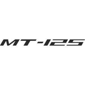 Sticker Yamaha MT-125 Logo