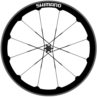 Shimano Sticker Roue Vélo