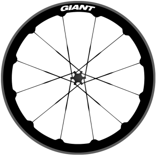 Giant Sticker Roue Vélo