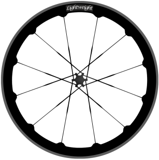 Lightweight Sticker Roue Vélo