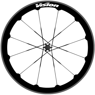 Vision Sticker Roue Vélo 