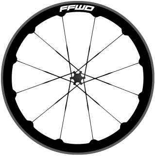 FFWD Sticker Roue Vélo 2