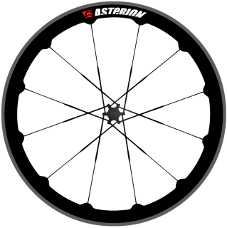 Asterion Sticker Roue Vélo