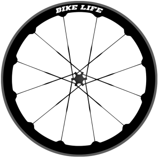 Bike Life Sticker Roue Vélo