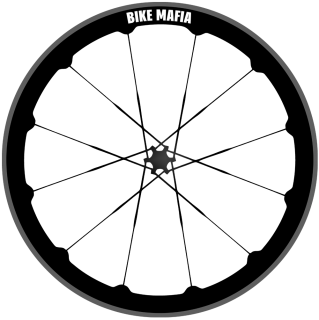 Bike Mafia Sticker Roue Vélo