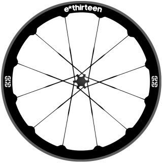 E Thirteen Sticker Roue Vélo