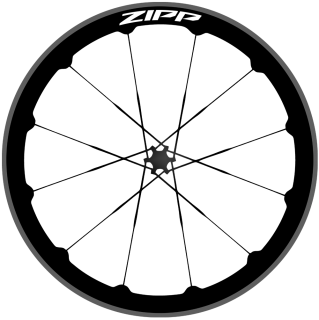 Zipp Sticker Roue Vélo