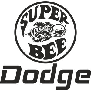 Sticker Dodge Truck Super Bee