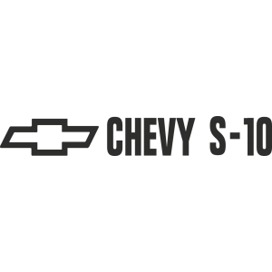 Sticker Chevy S-10