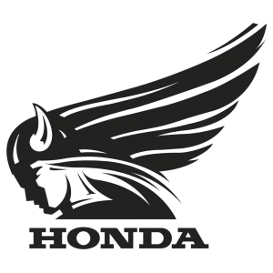 Sticker Honda Viking Gauche