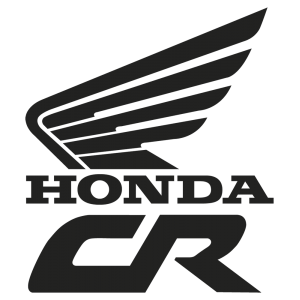 Sticker Honda CR Gauche