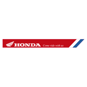 Autocollant Honda Come Ride With Us