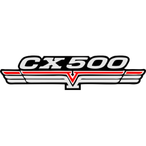 Autocollant Honda CX 500 Logo