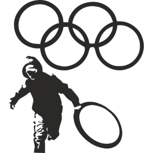 Sticker Banksy Olympic Rings