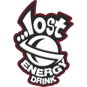 Autocollant Lost Energy Drink