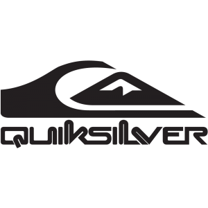 Sticker Quiksilver Logo Vague