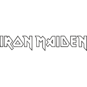 Sticker Iron Maiden Ajouré