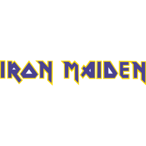 Autocollant Iron Maiden Logo 2