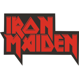 Autocollant Iron Maiden Logo 3