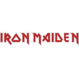 Autocollant Iron Maiden Bicolore