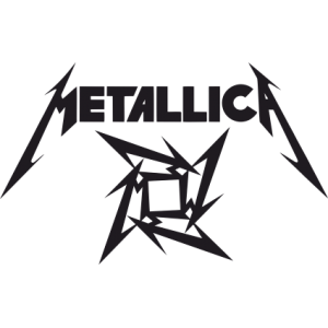 Sticker Metallica Logo 2