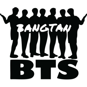 Sticker BTS Bangtan