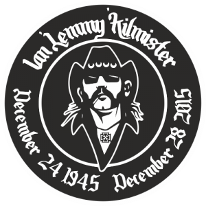 Autocollant Motorhead Ian Lemmy Kilmister